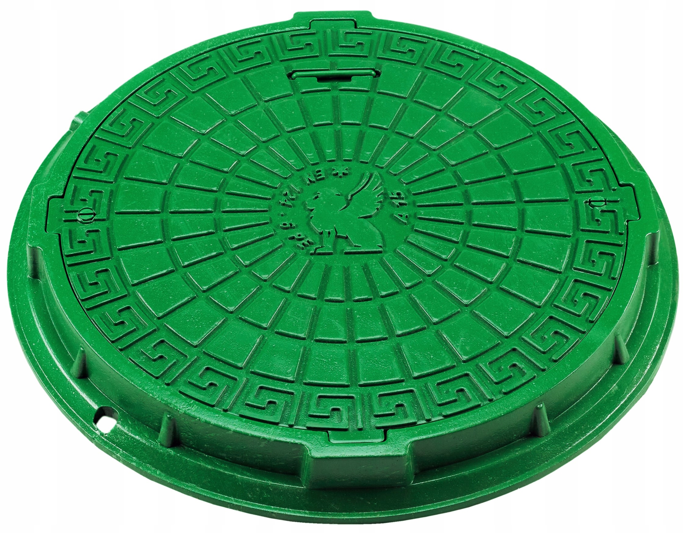 Pokrievka Poklopka Do Žumpy Studne Dekiel Ø600/750 A15 Zelená BabylonPlast