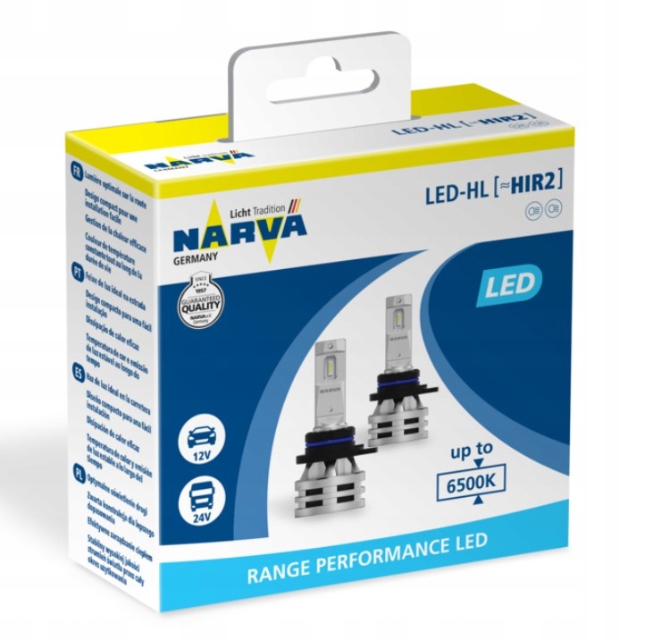 Żarówki LED NARVA Range Performance HIR2 6500K OE Producent Narva