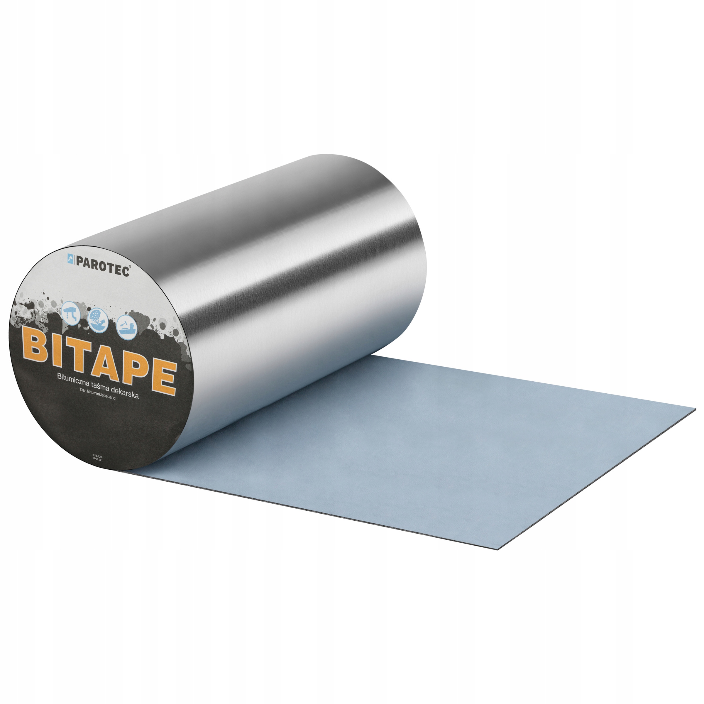 Bitumenová těsnicí páska na střechu 300mm x 10m s hliníkovou vrstvou