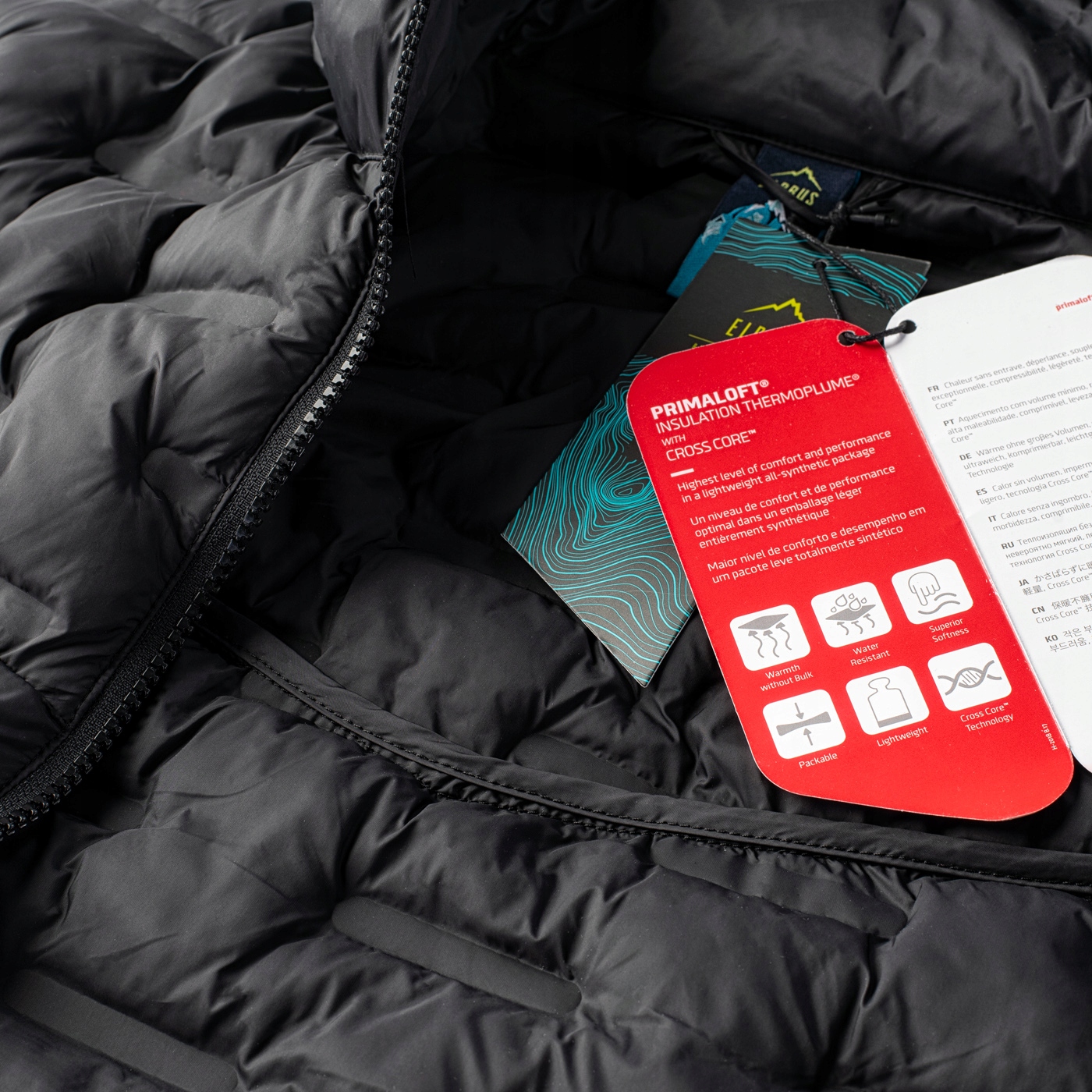 ELBRUS KAMIZELKA CIEPŁA MĘSKA PUCHOWA CZARNA BEZRĘKAWNIK MINES PRIMALOFT M Model MINES VEST PRIMALOFT