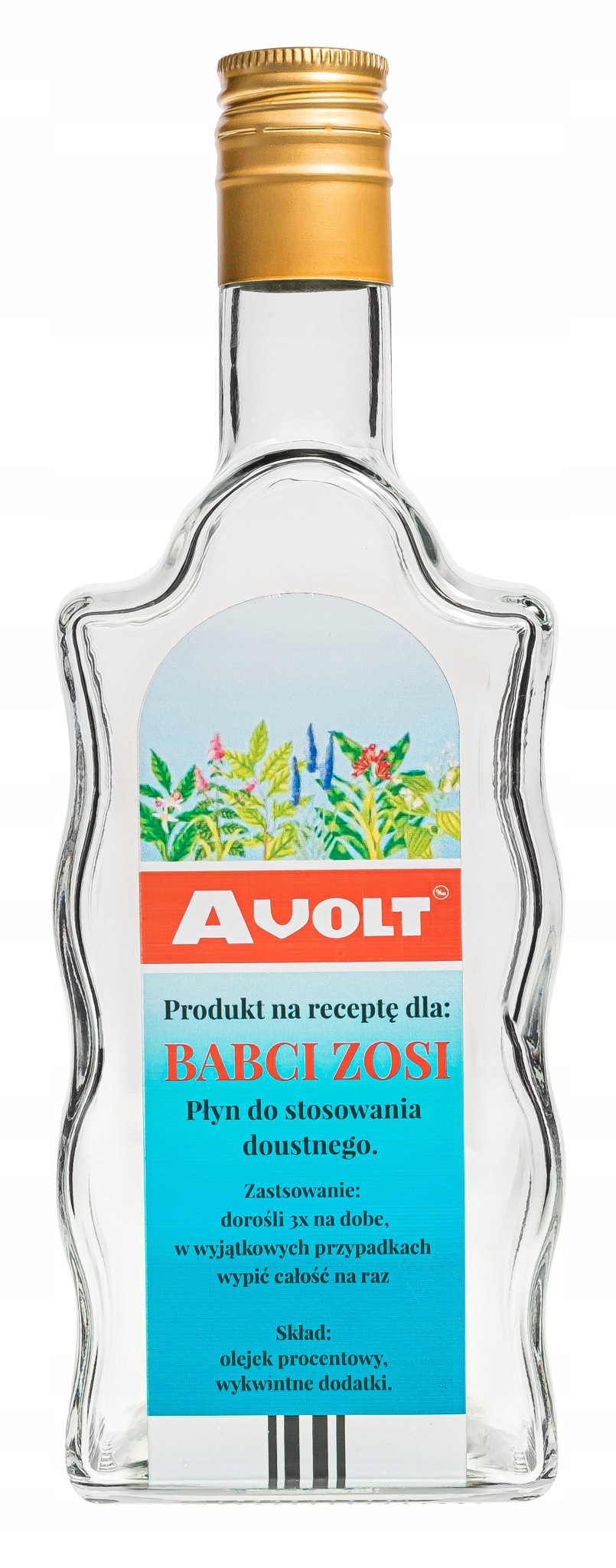 

Butelka Dla Babci Dziadka 500ML Na Nalewkę