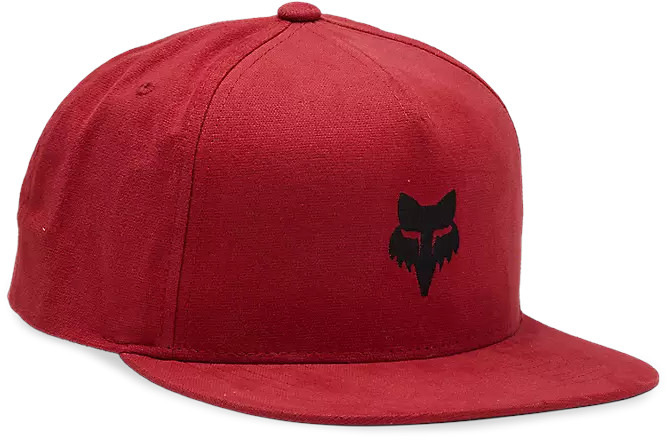 kšiltovka Fox Head Snapback Uni Flame Red
