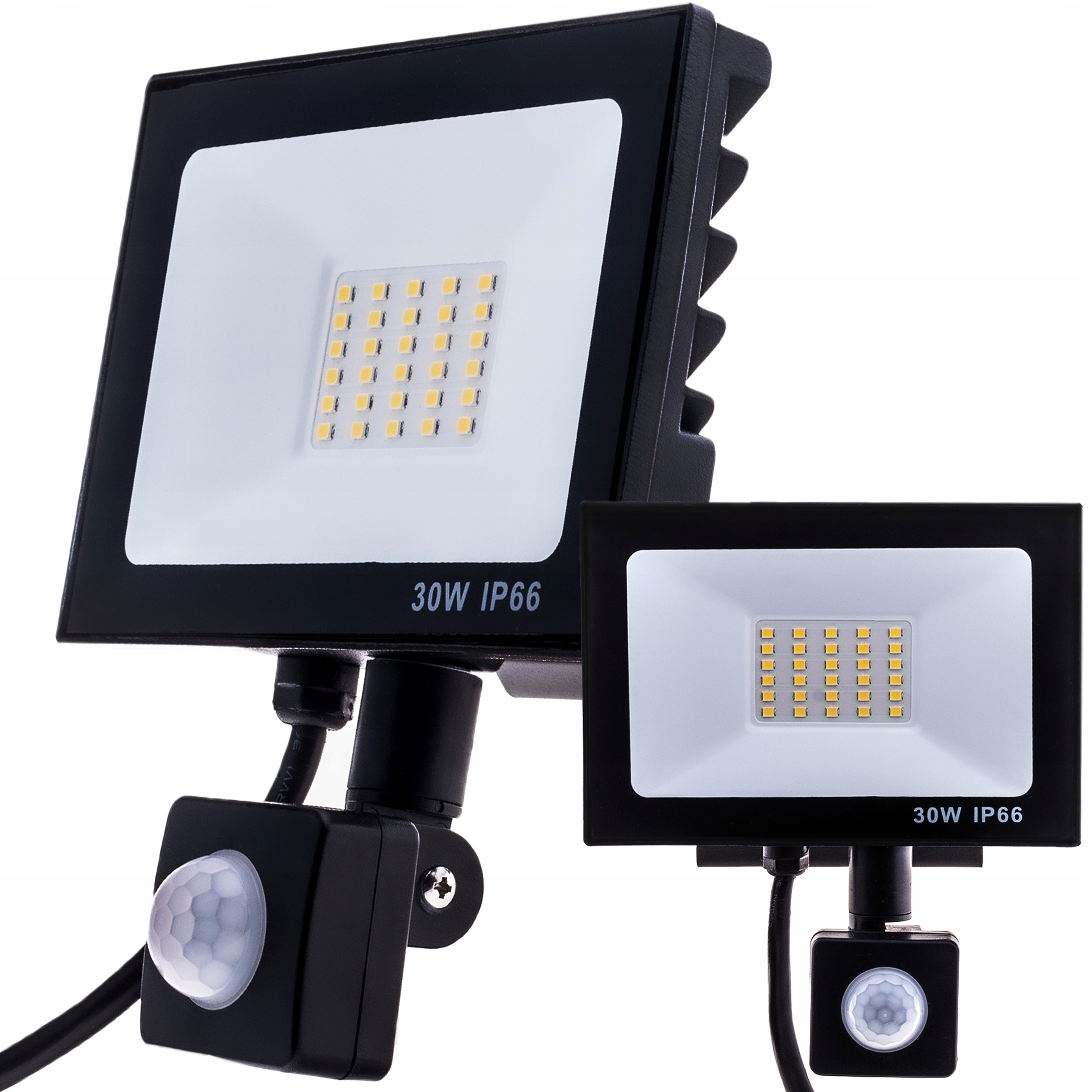 

Halogen Naświetlacz Led 30W Lampa z Czujnik ruchu