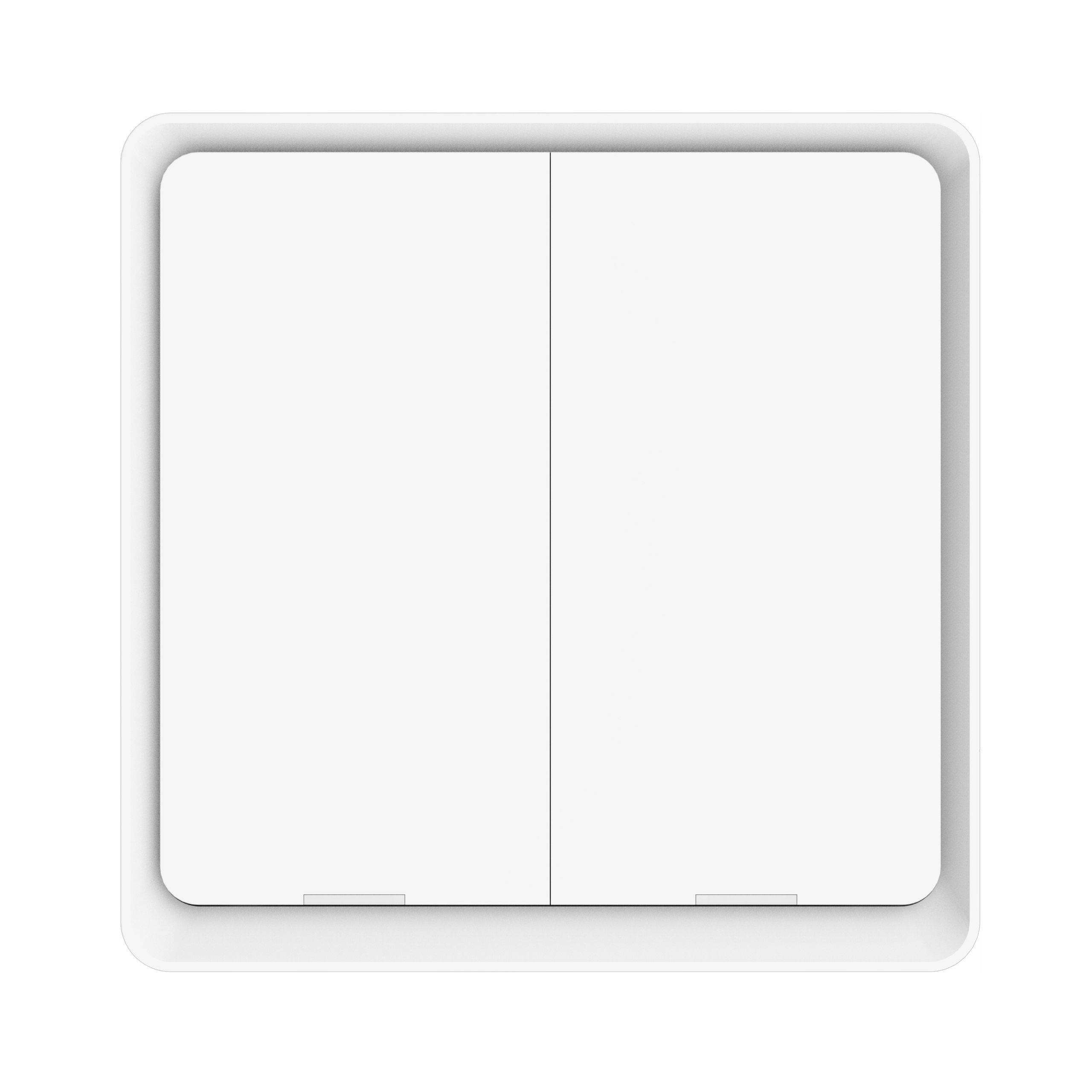 

Przełącznik 2 obwodowy biały Seria Kt WiFi Tuya