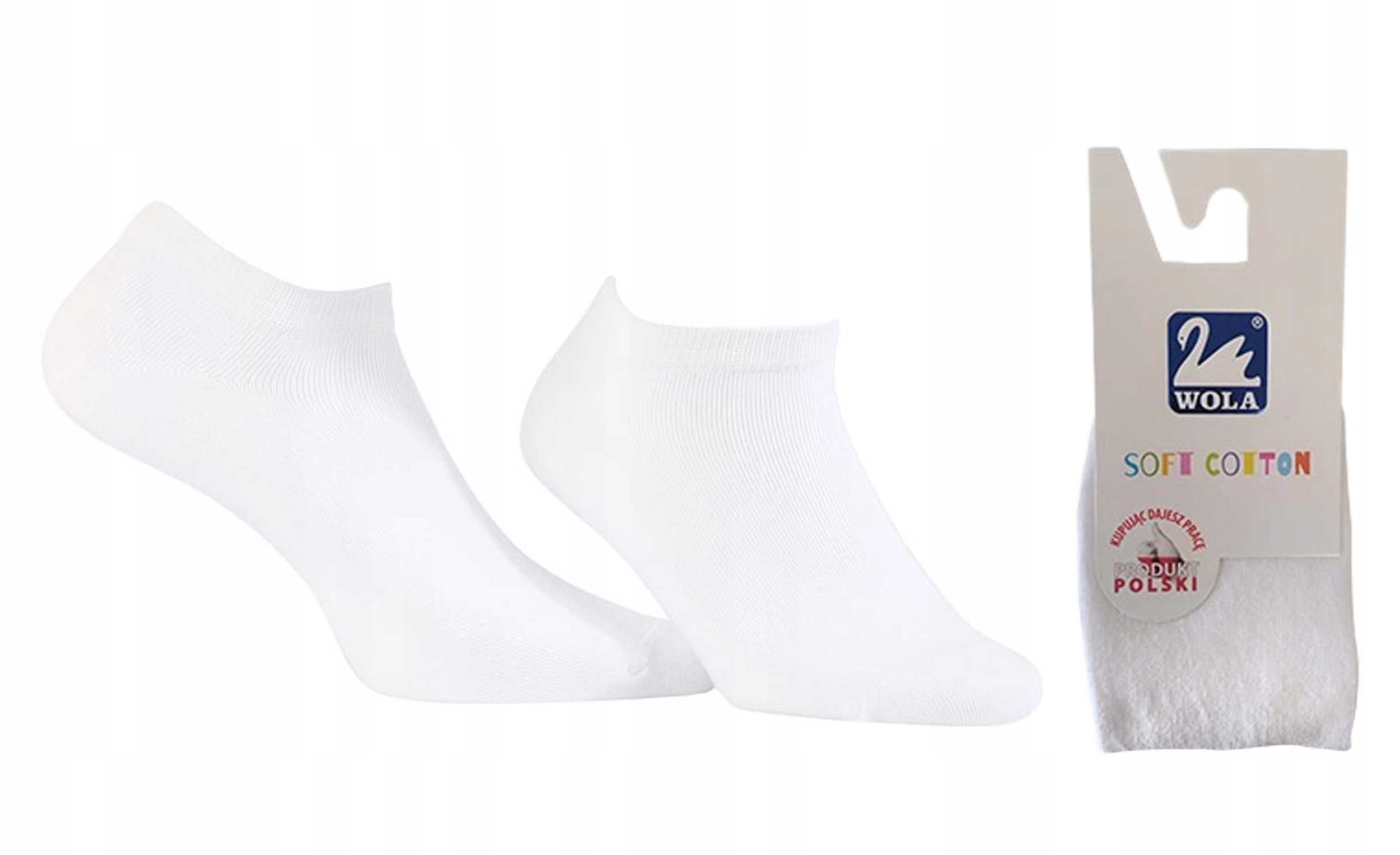 

Stopki dziecięce Wola Soft Cotton białe 21/23