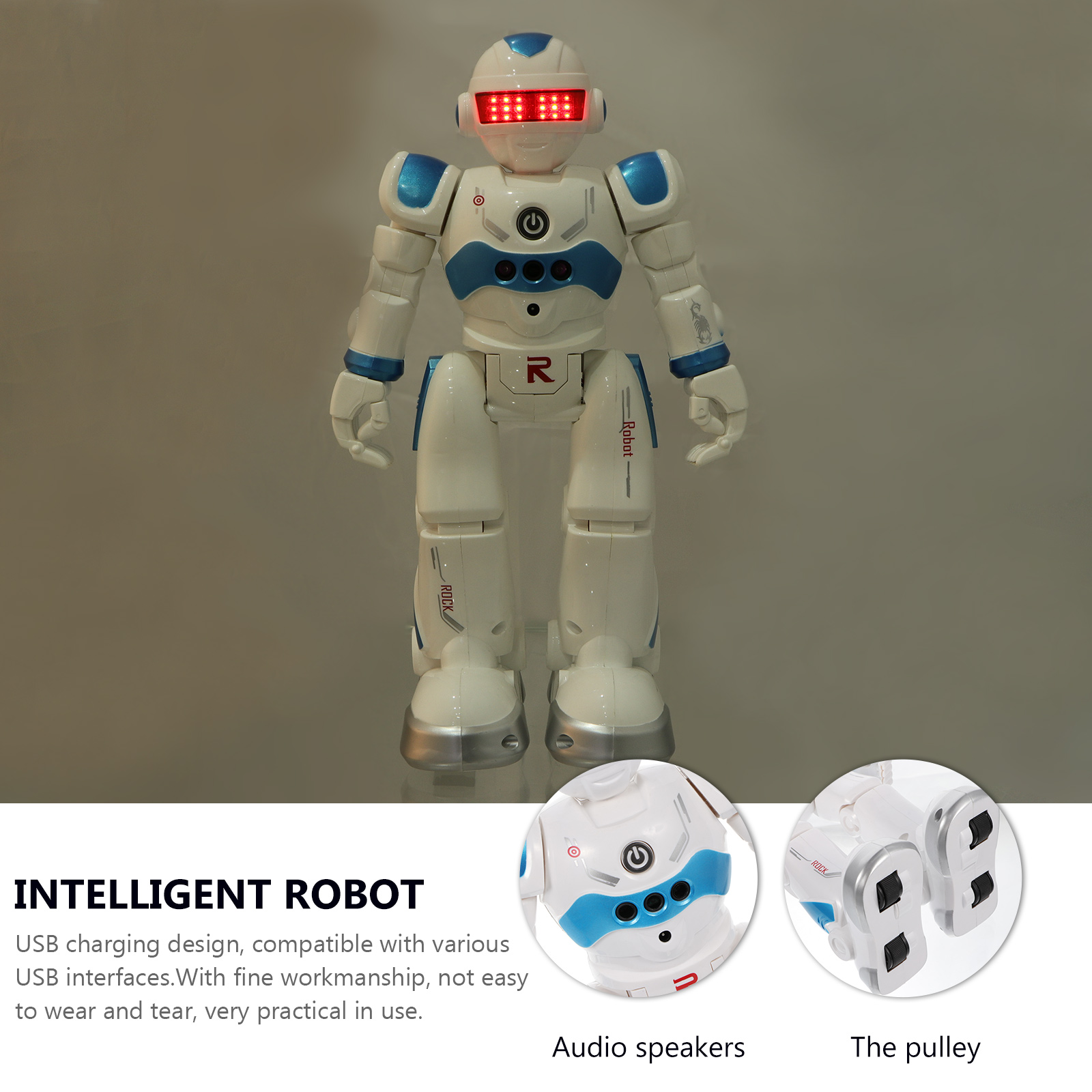 Remote Control Robot Child Induction Intelligent Waga produktu z opakowaniem jednostkowym 0.35 kg