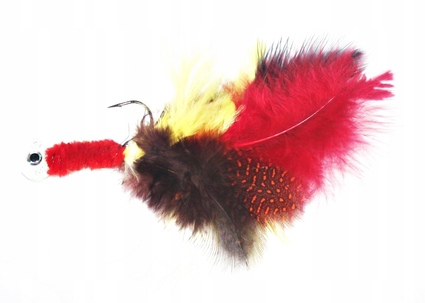 KOGUT DUŻY Z KOLOROWĄ GŁÓWKĄ JIGOWĄ. - 13cm. 9gr MK79