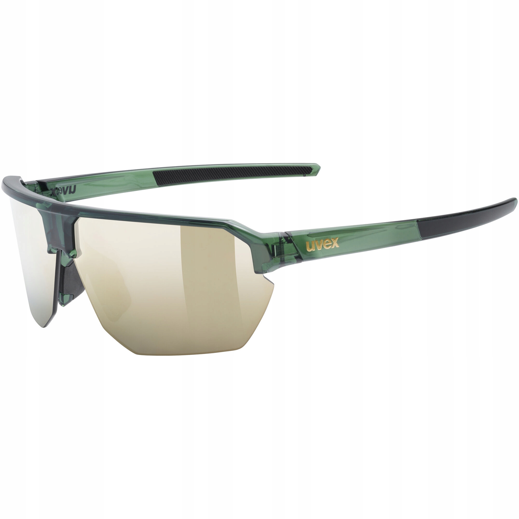 Sportovní cyklistické brýle Uvex Vectiv set olive transparent S3 S0