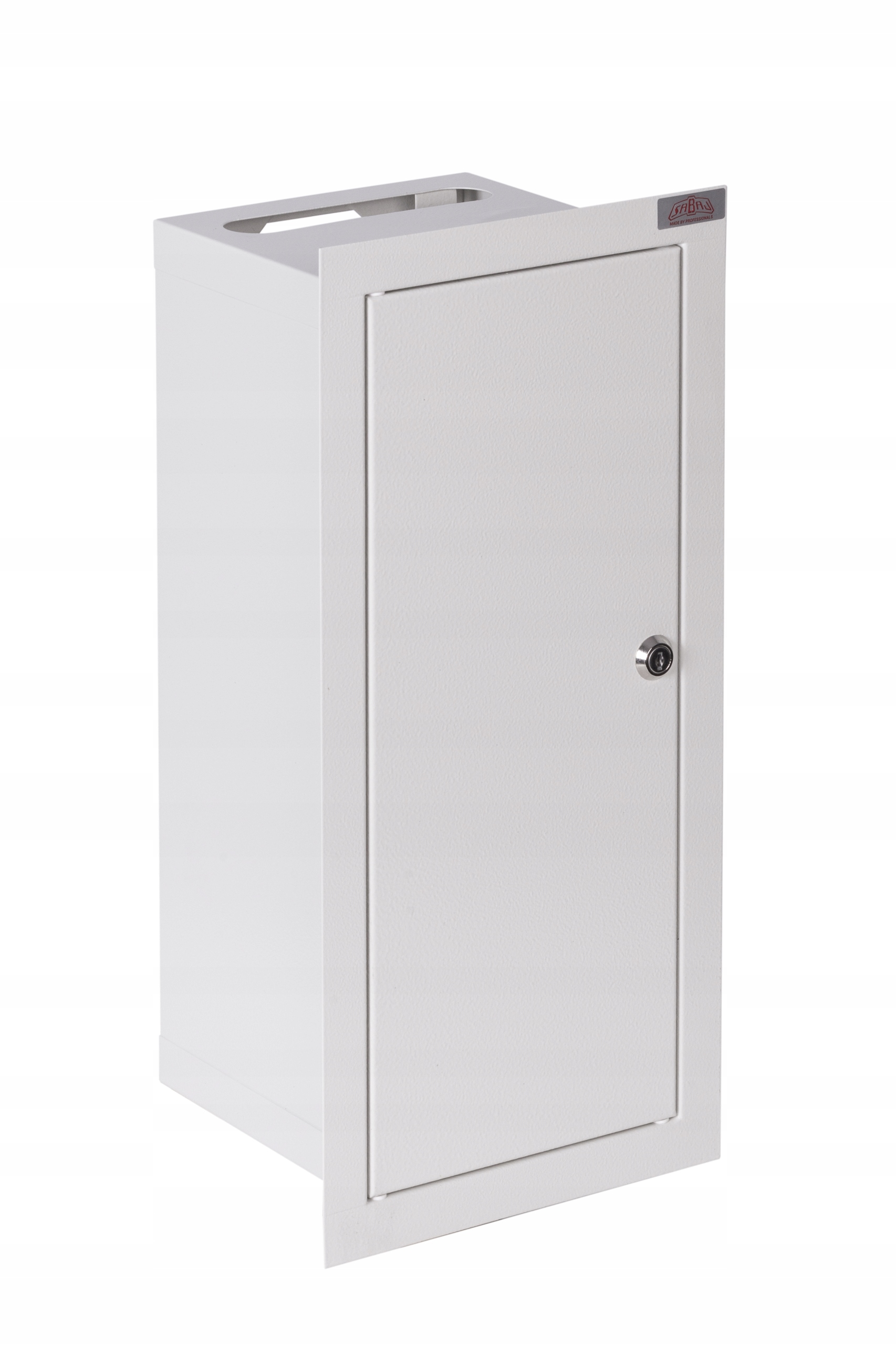 Počítadlo skříňka rozvaděčová kovová podomítková 1-fázová 6M