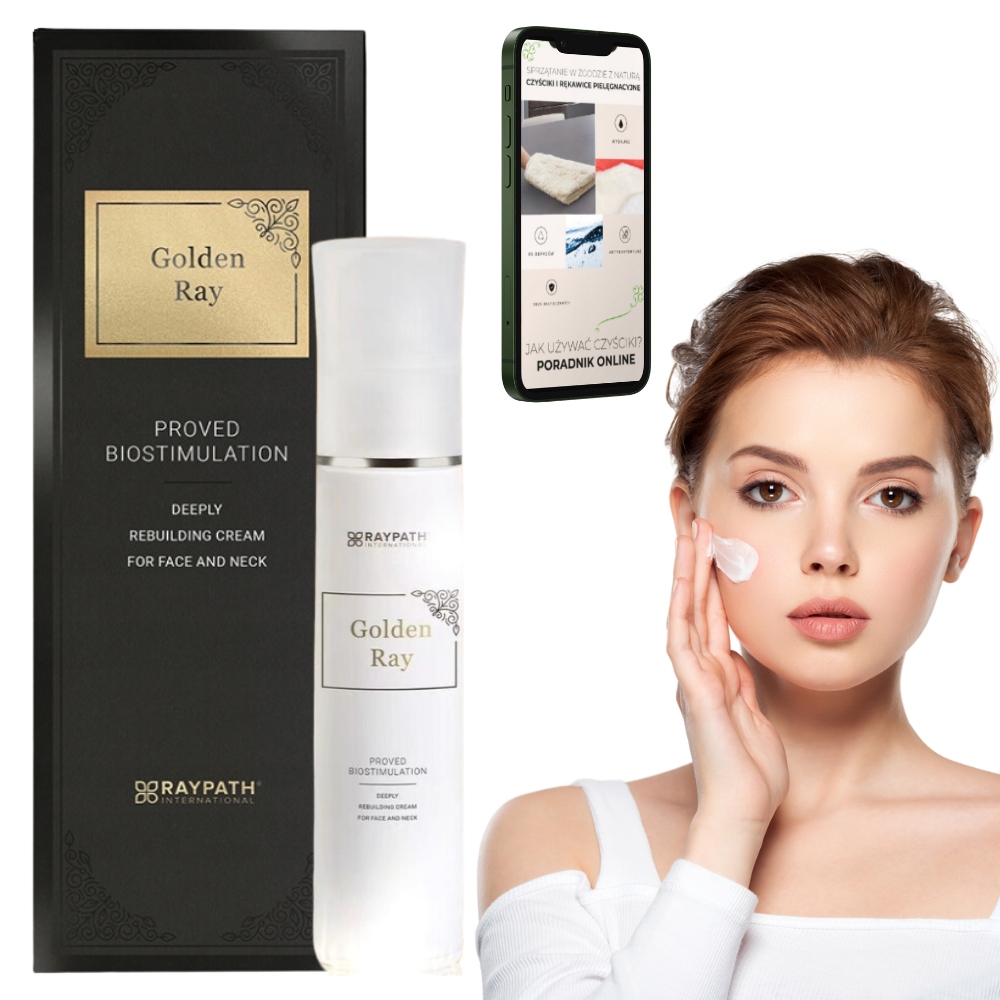 Raypath Regenerační A Obnovující Hydratační Krém Golden Ray Den-noc