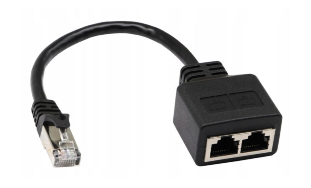 ADAPTER ROZDZIELACZ RJ 45 ETHERNET
