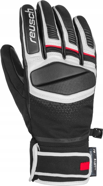 Reusch Mastery Lyžařské rukavice unisex voděodolná softshellová kůže