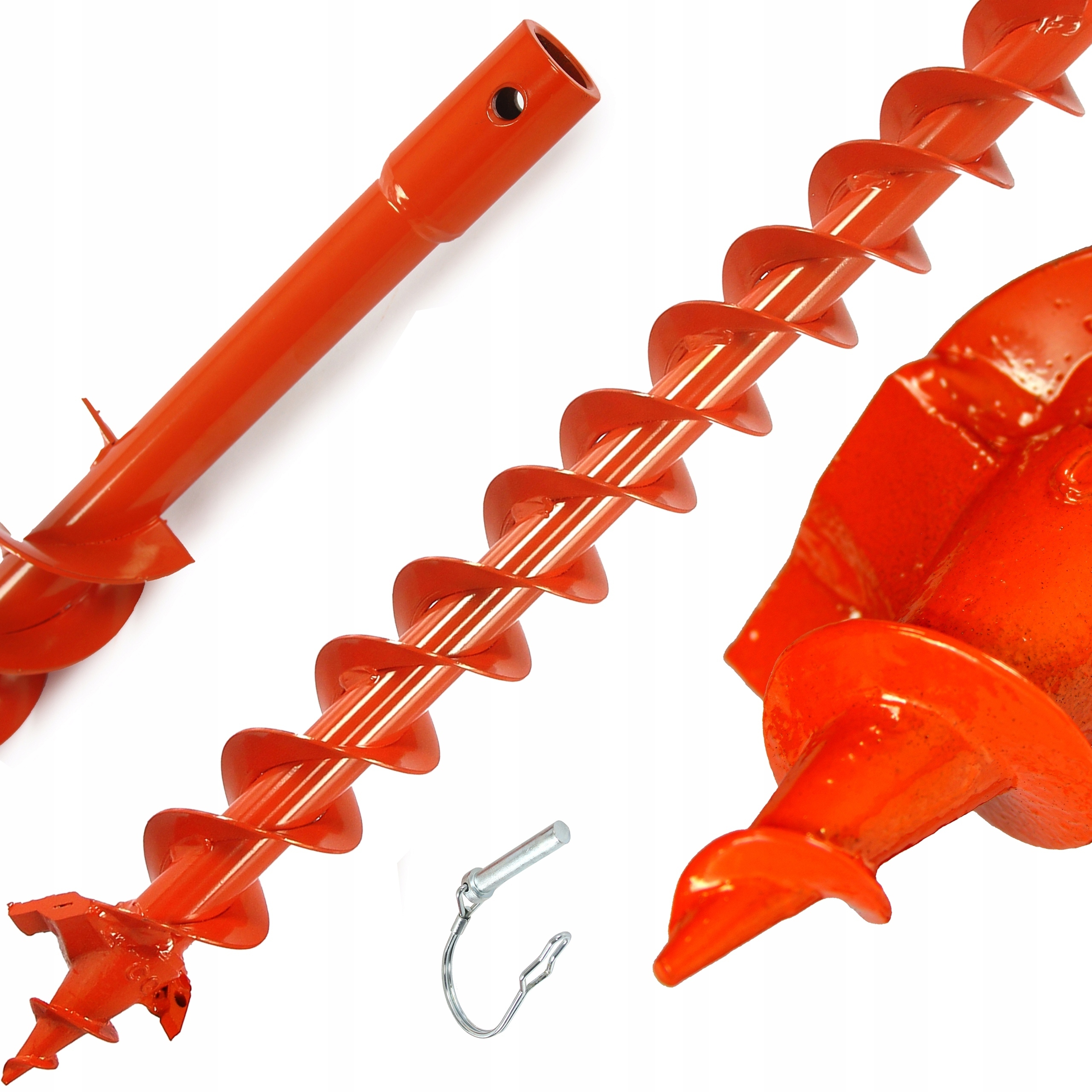 WIERTŁO świdra do gleby ziemi PROFESJONALNE 6 cm