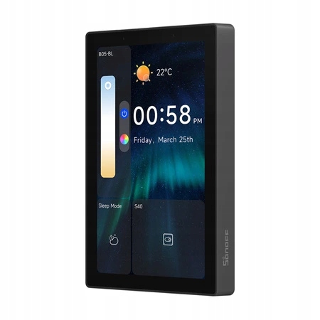 Sonoff NSPanel120PB ovládač spínača svetla termostat WiFi ZigBee Matter