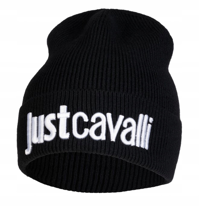 Just Cavalli pánská čepice Black White 2024