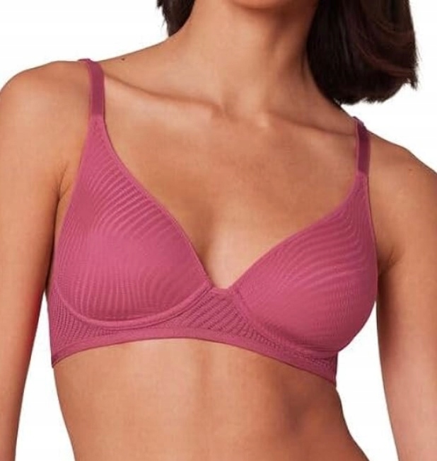 T66 Triumph vyztužená podprsenka Harmony Spotlight P Ex růžová vel. 80C