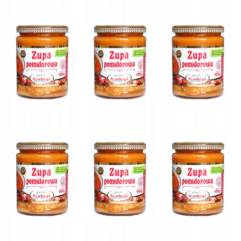 Rajská polévka 480 g Szubryt X6