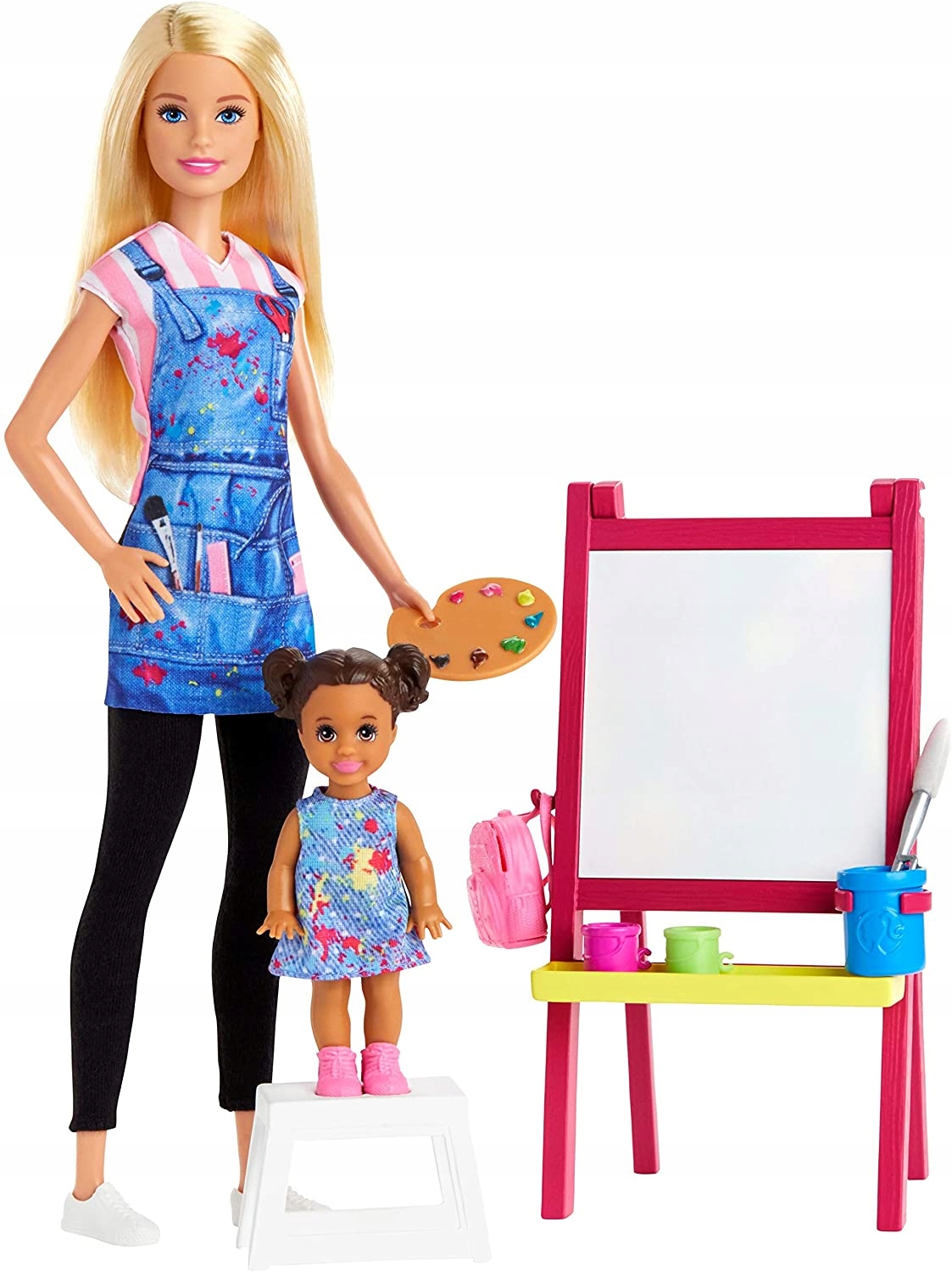 

Barbie Lalka Nauczycielka Plastyki GJM29 2 Lalki