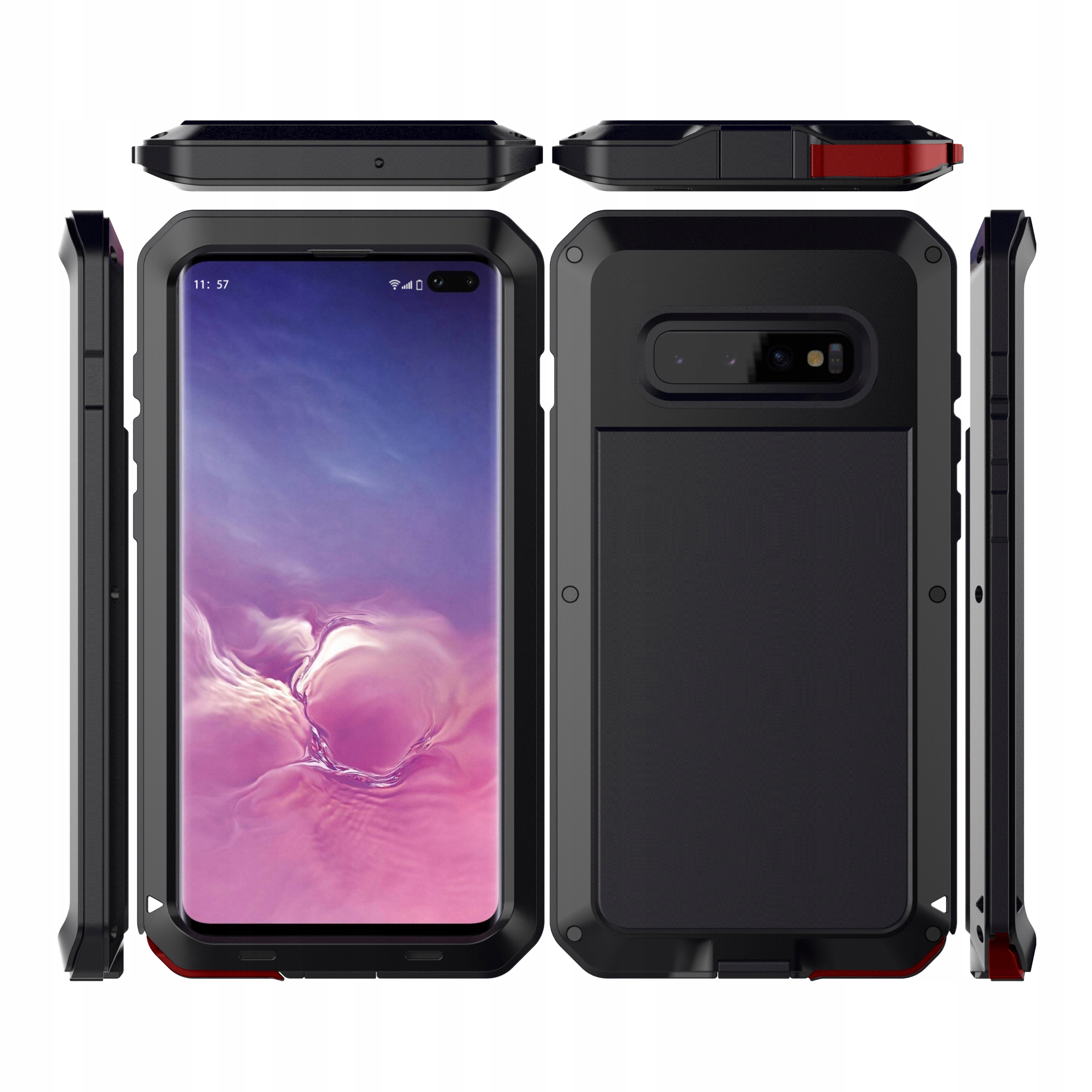 Lunatik Taktik Pancerne Etui 360° Wytrzymała Obudowa Samsung Galaxy s10