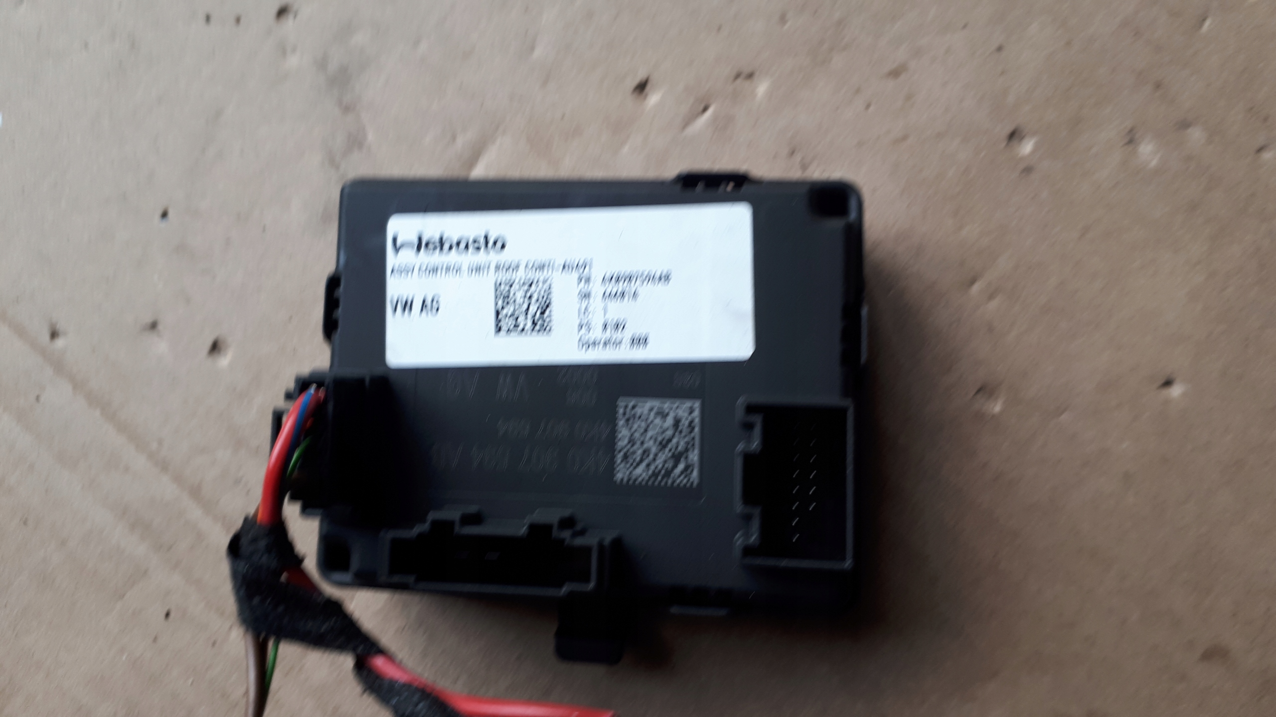 S4 B9 A4 8W Bedienteil Schiebedach 4K0907594AB S5