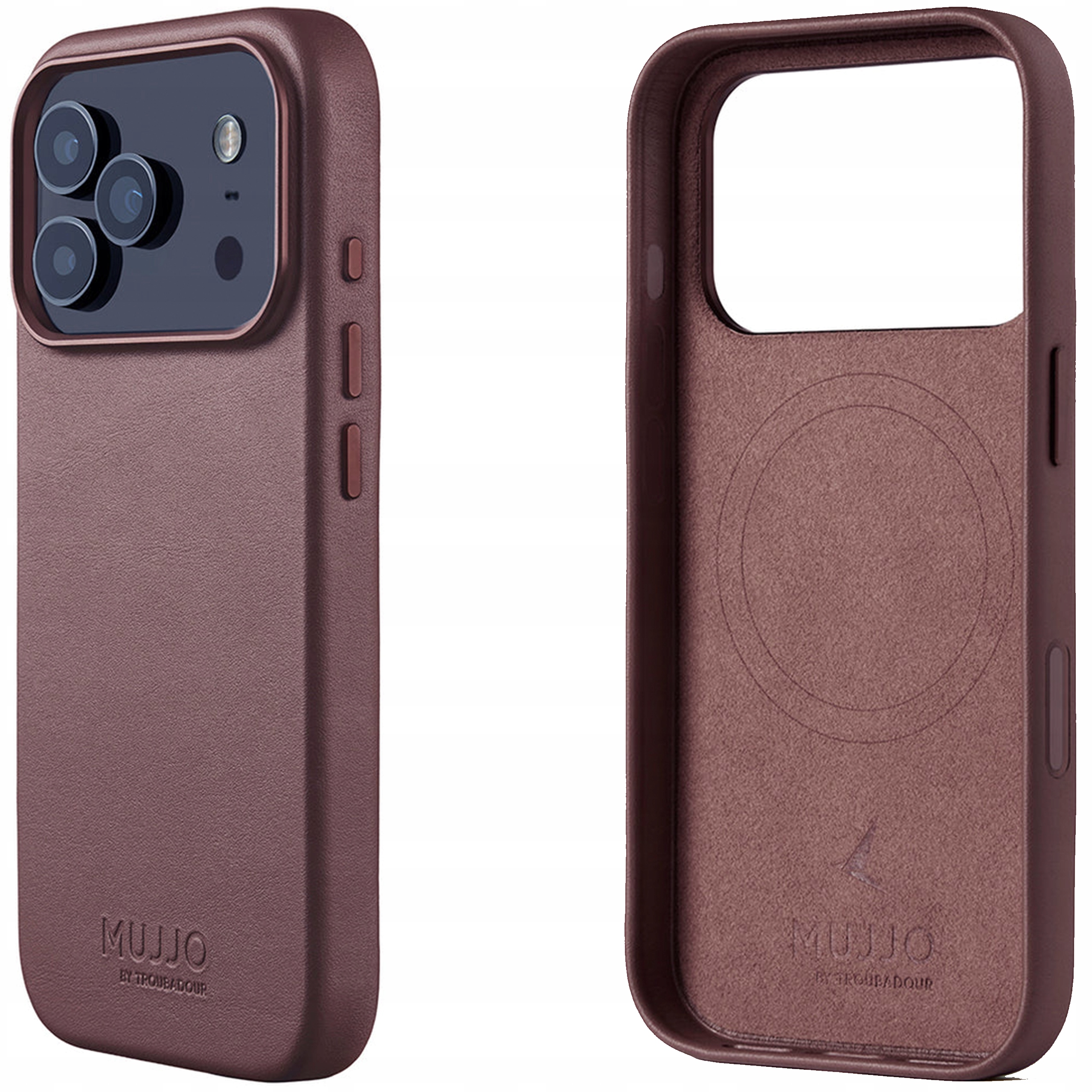 Mujjo Leather Case Kožené puzdro s MagSafe pre iPhone 17 Pro