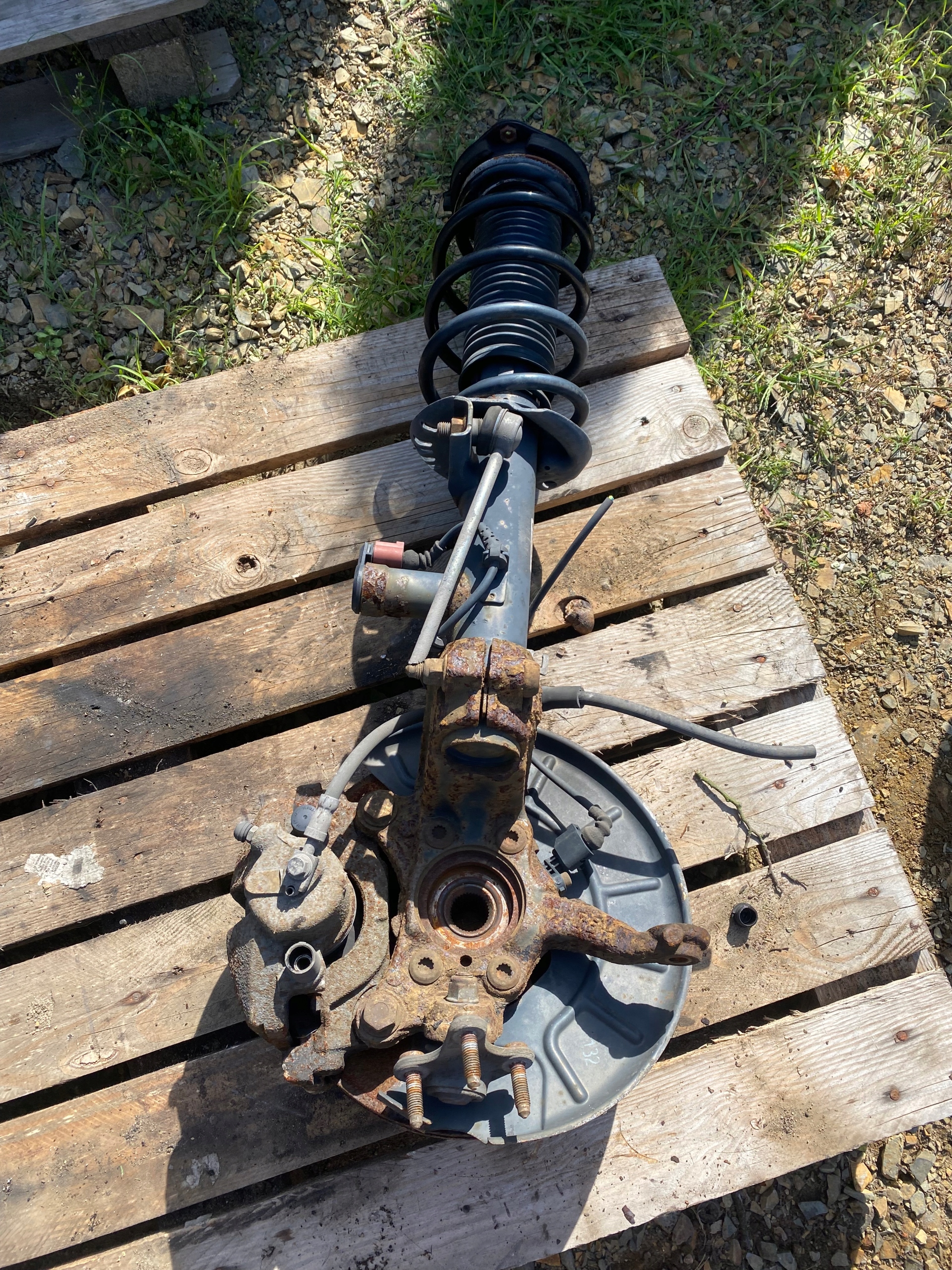 VW SCIROCCO McPherson swing right front AKTYWNY 1T0413031HC