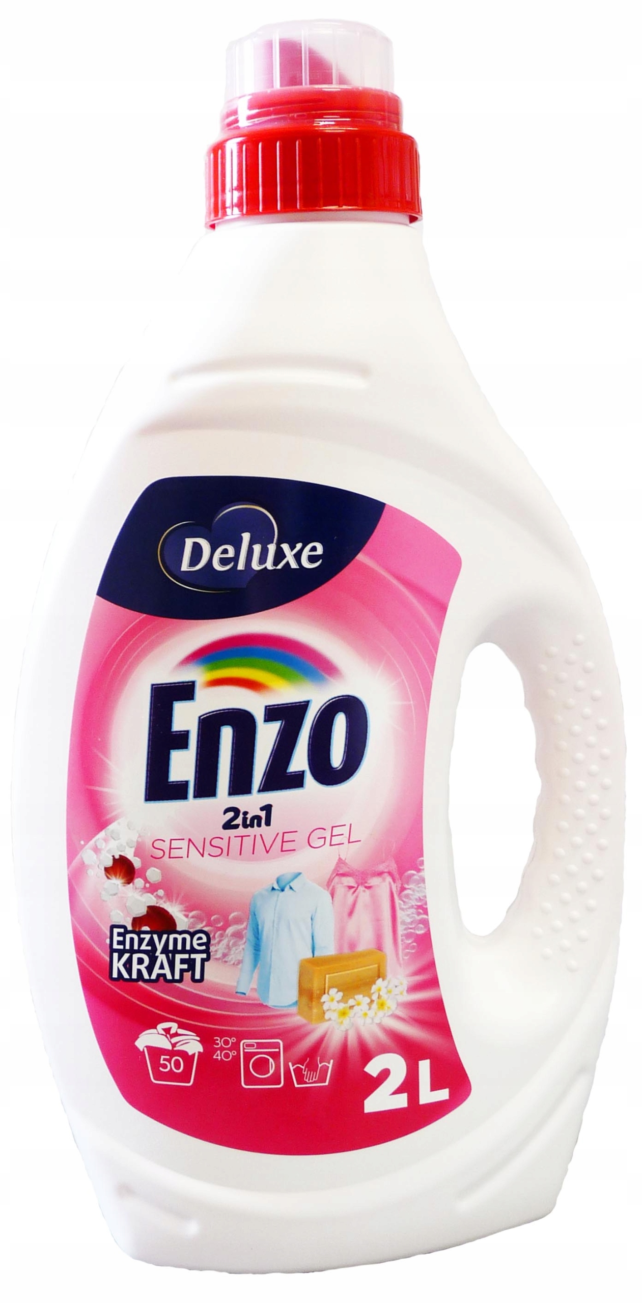 

Deluxe Enzo Sensitive żel do prania 50 prań 2L