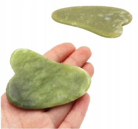 

Kamień Jadeitowy Gua Sha Płytka Do Masażu Twarzy