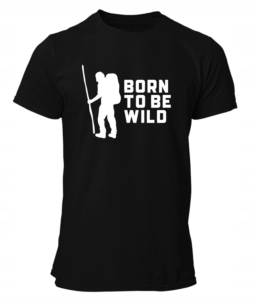 

Koszulka męska W Góry na szlak Born To Be Wild L