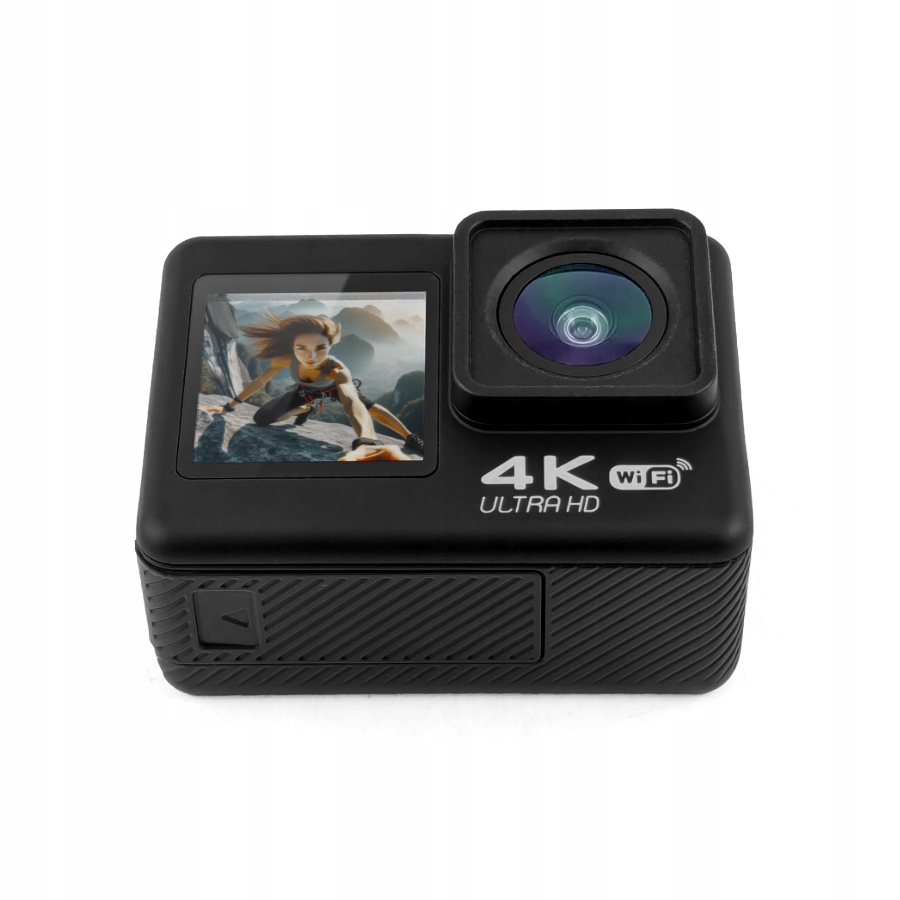 Kamera Sportowa 4K UHD 60FPS Akcesoria WiFi USB-C Pilot Wodoodporna Gomedia Model GOMEDIA V-35