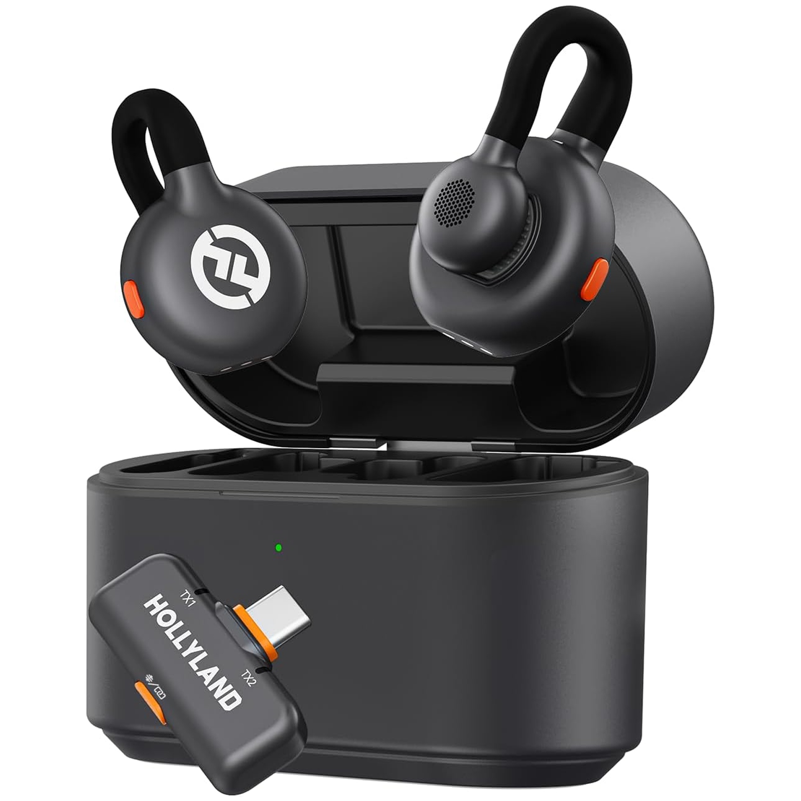 Bezdrátové mikrofony Hollyland Lark M2S Usb-c Šedé