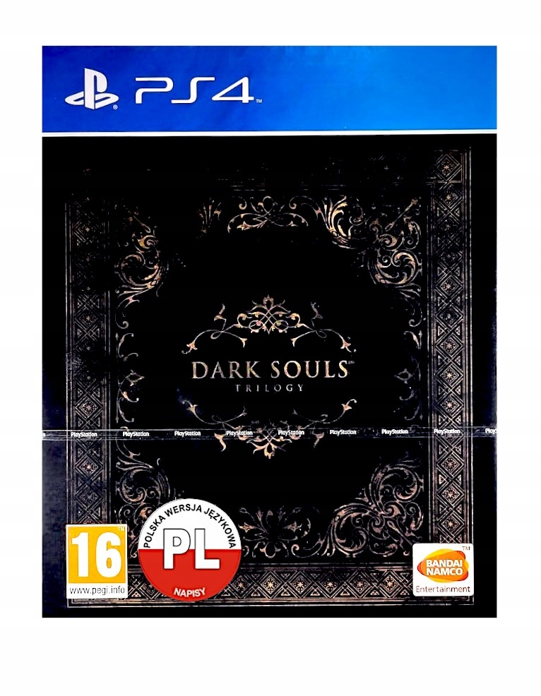 DARK SOULS TRILOGY 1 2 3 + WSZYSTKIE DLC PS4 / PS5 / NAPISY PL