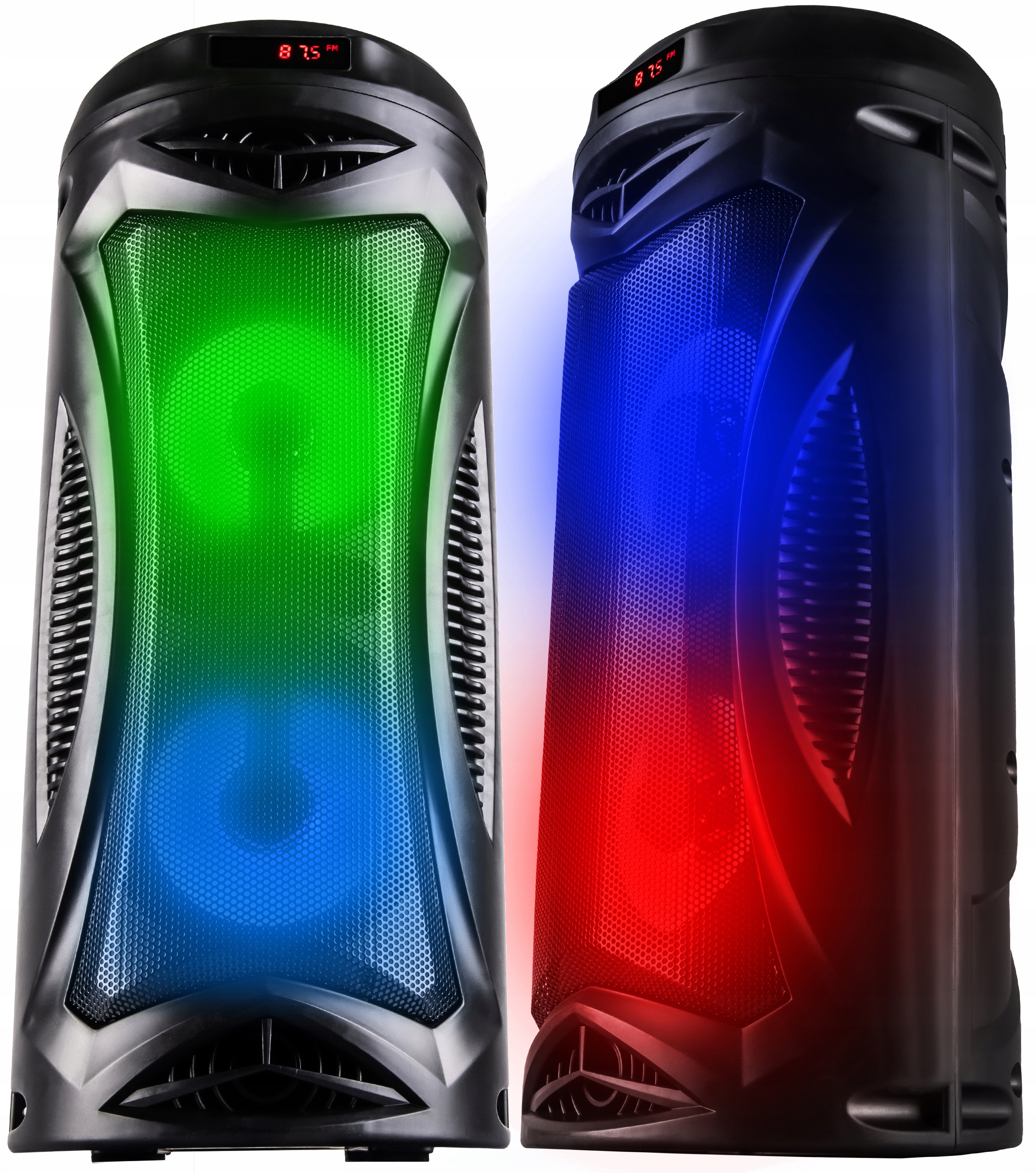 

Mobilny System Nagłośnieniowy Boombox Bluetooth Fm