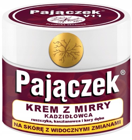 Pajączek krem z mirry na pajączki żylaki Asepta 150 ml