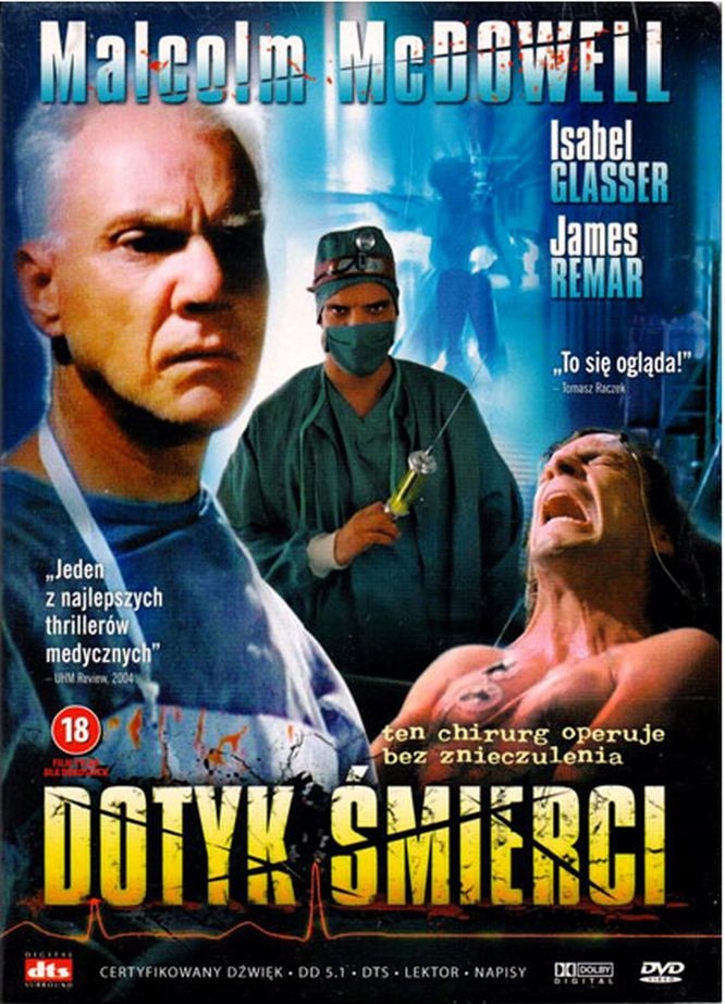 Dvd: Dotyk Śmierci Malcolm McDowell