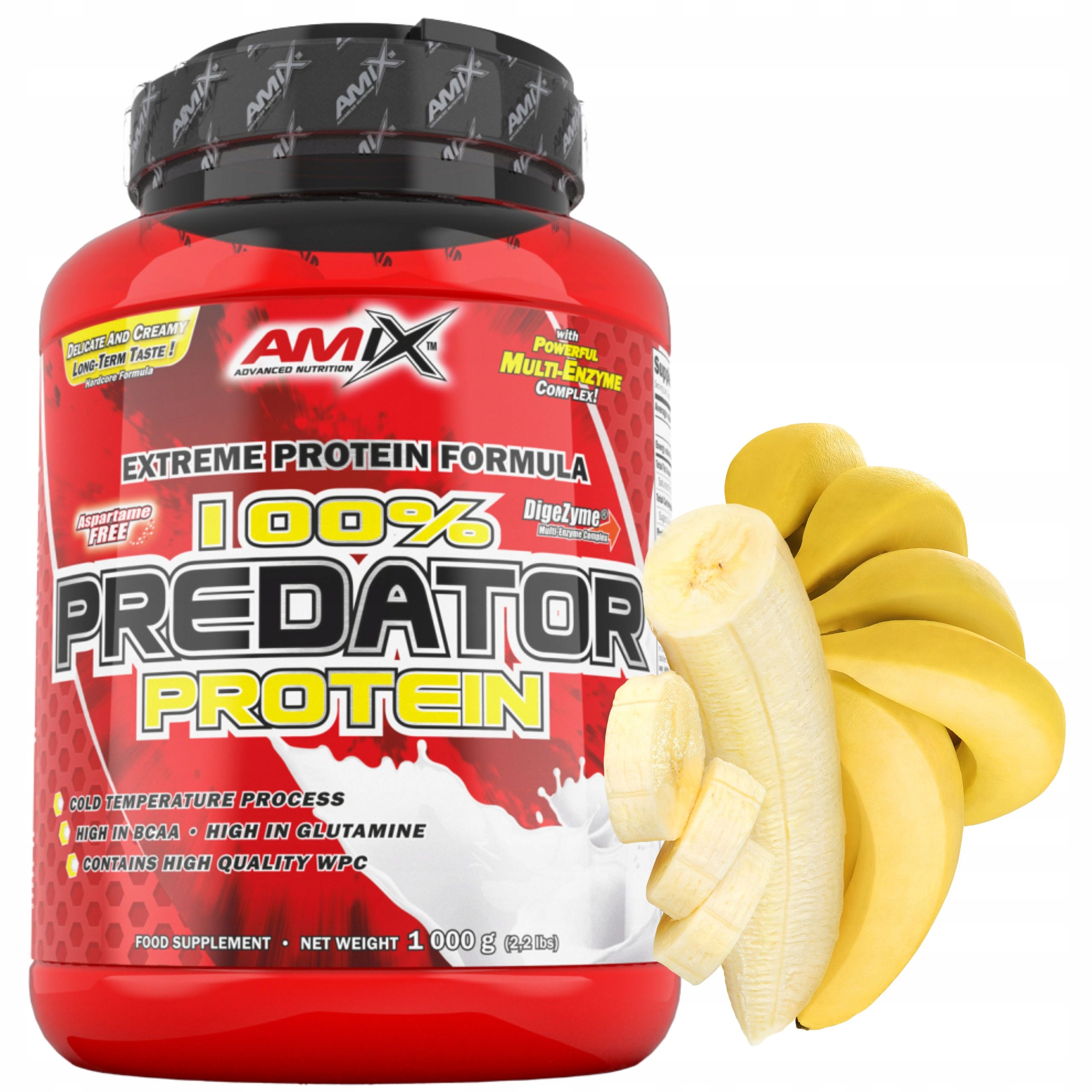 Banánové bílkoviny Wpc Protein Trávicí Enzymy glutamin protein 1 kg