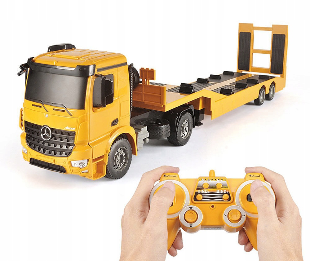 Auto Na Dálkové Ovládání Auto Rc Náklaďák Laweta Mercedes 103 CM XXL