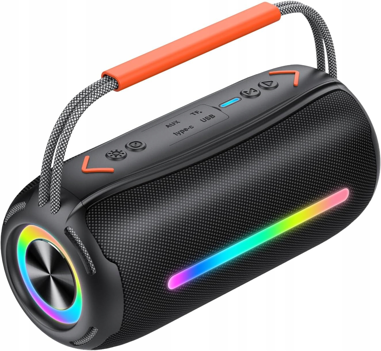 Głośnik Bluetooth IPX7 Aowoka Bluetooth Przenośny Led Mocny Bass Stereo