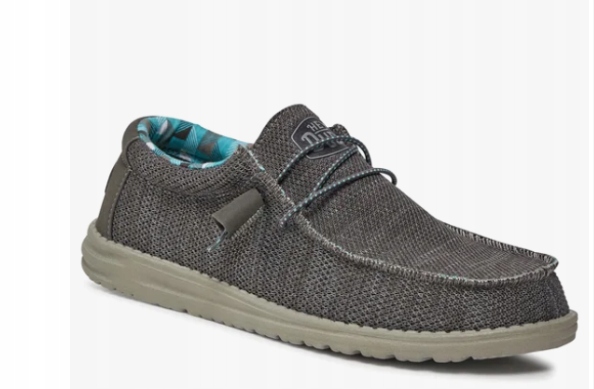 Hey Dude Pánské Šedé Polobotky S Logem 38 6DA