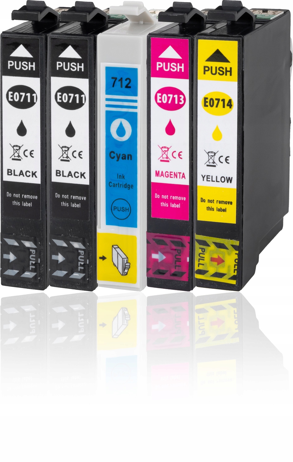 

5x Tusze Do Epson Stylus SX215 SX218 D78 DX7450