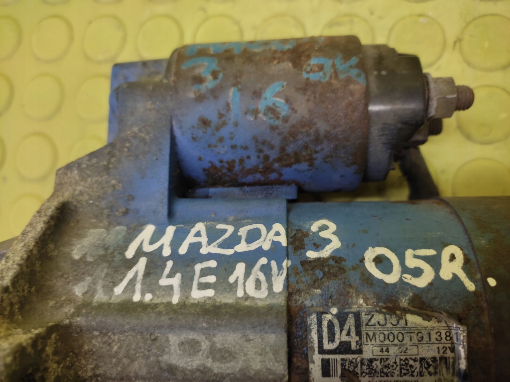 MAZDA 3 1.4 16V starter M000T01381