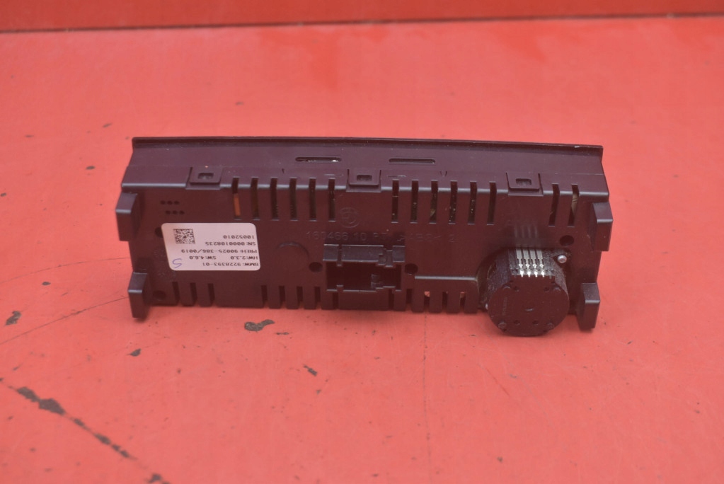 control panel air conditioning devices KLIMY rear part 9228393 BMW F01 08-12
