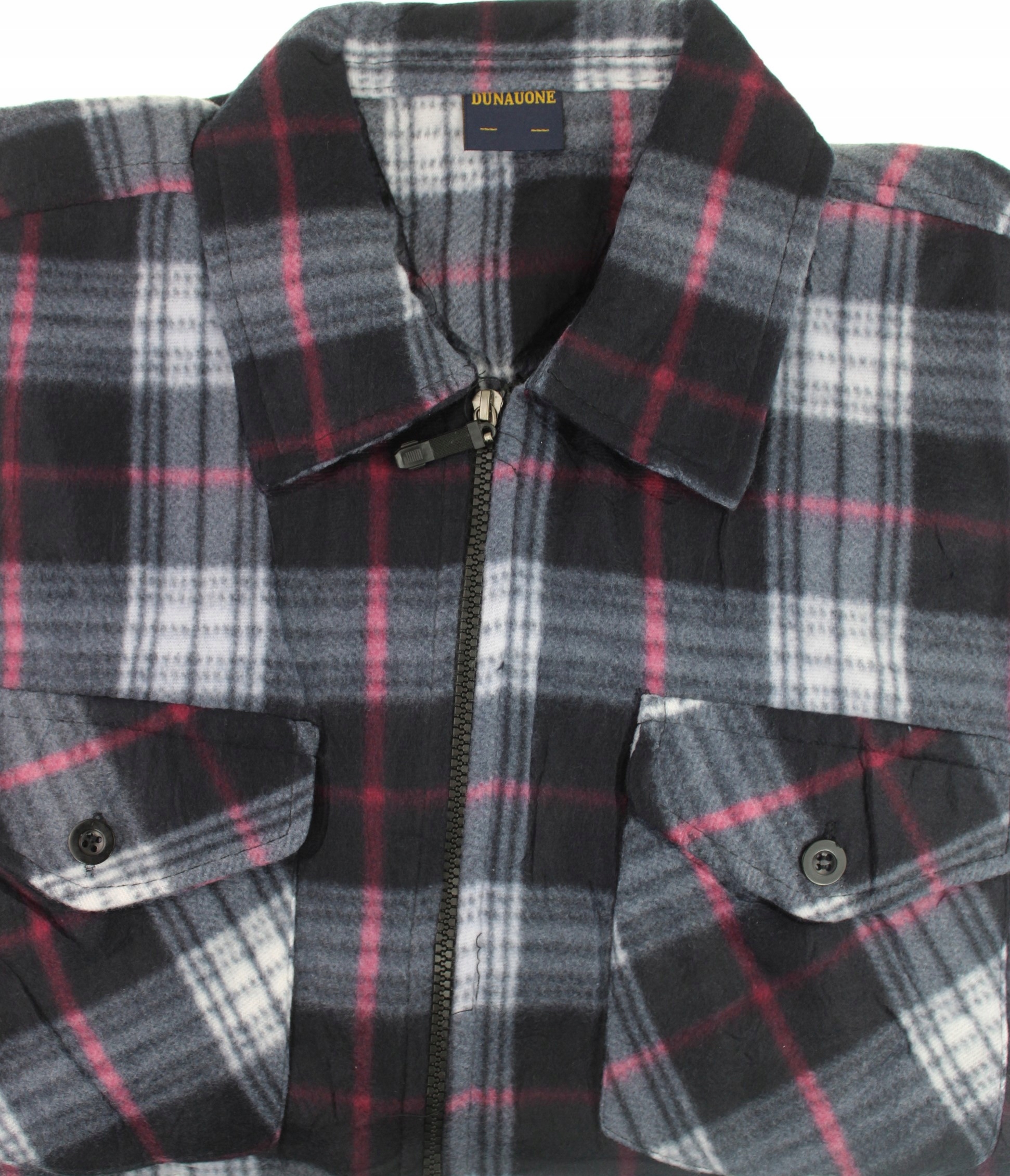 CIEPŁA KOSZULA POLAROWA MĘSKA NA ZAMEK 3XL P051