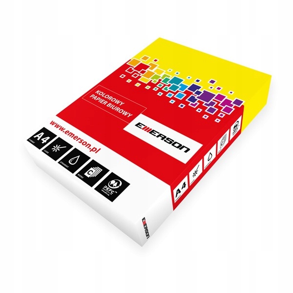 

Papier Ksero A4/80 Intensywny Żółty Emerson 4066