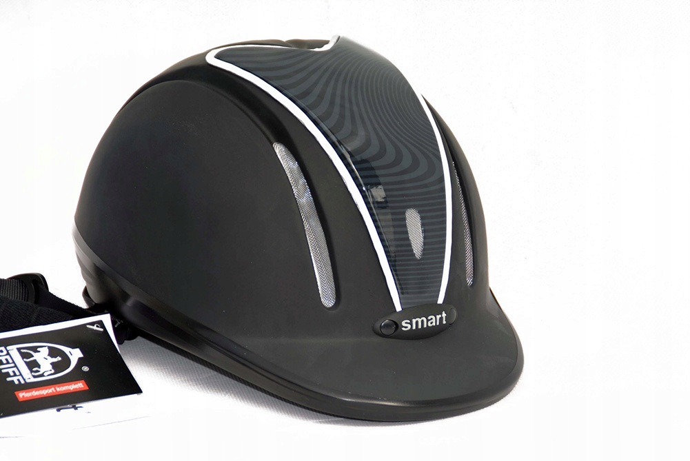 KASK JEŹDZIECKI Z REGULACJĄ S/M 53-56CM Model KASK JEŻDZIECKI