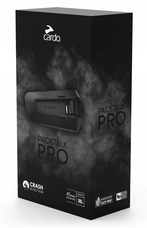 Cardo Packtalk Pro Single Interkom Motorka Čierna Ako Darček