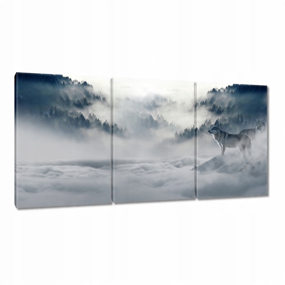 

Obrazy 120x60 Wilki w naturze