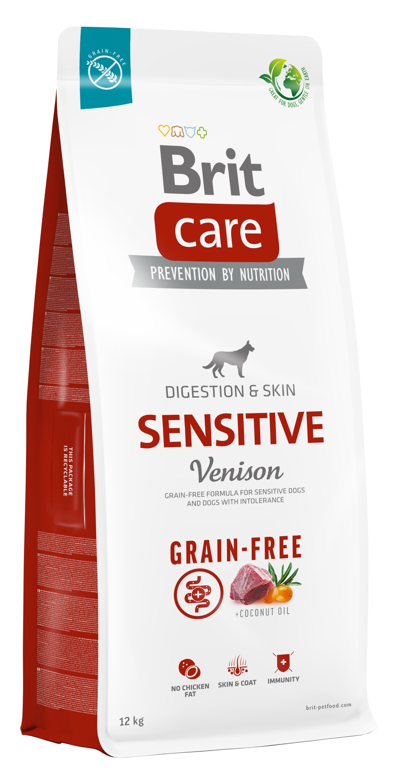 BRIT CARE Dog Grain-Free Sensitive Venison 12kg