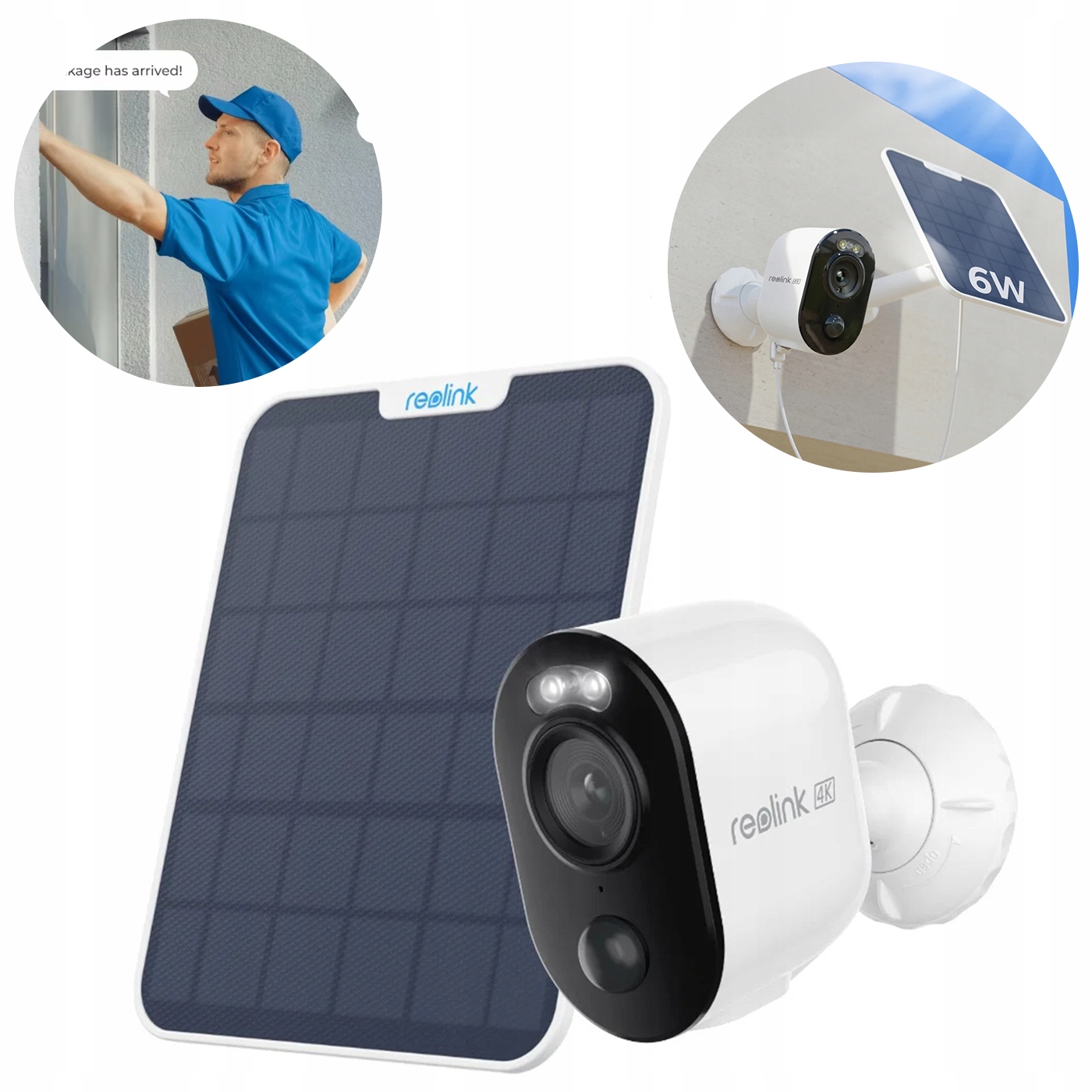 Bezdrôtová Kamera Súprava So Solárnym Panelom 5MP WiFi 2.4/5GHz monitorovanie