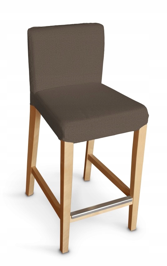 Dekoria potah na barovou židli Henriksdal krátký Ikea hnědý